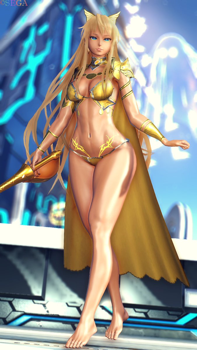 vikard_fine's tweet image. #PSO2NGS_SS 
#メンテの日なのでssを貼る
ファンタジ～