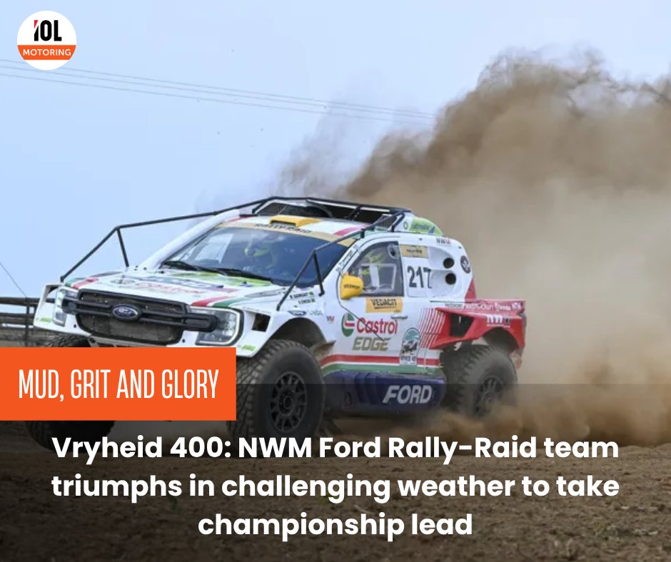 IOL's tweet photo. The penultimate round of the 2025 South African Rally-Raid Championship, the Vryheid 400, proved to be one of the toughest and wettest events on the calendar this season
#Vryheid400 #RallyRaidSA #OffRoadChallenge @IOLmotoring
Read on https://t.co/UsLa8daFia https://t.co/fBXe7sK9CS