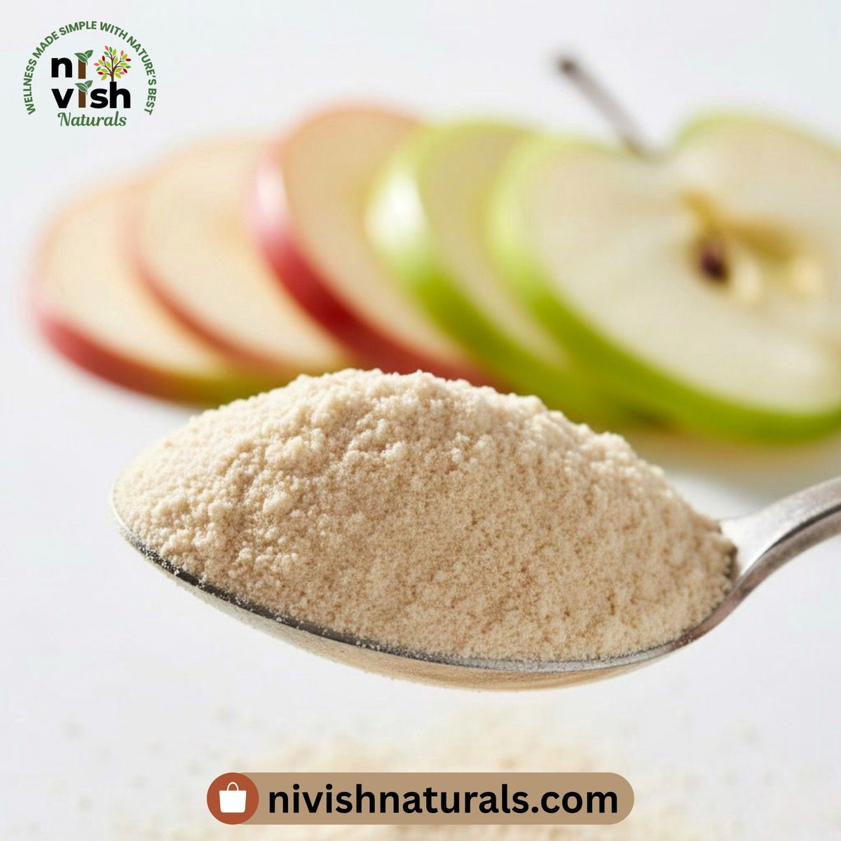 NivishNaturals's tweet image. Spoonful of orchard-fresh magic!
Nivish Naturals Apple Powder is pure, fiber-rich, and boosts immunity naturally—just a sprinkle for real apple flavor.
Bake, blend, or top your meal with superfood goodness! 🍏✨
#ApplePowder #HealthySnacks #ImmunityBoost