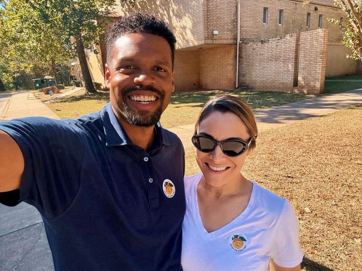 Today’s the day, Georgia! Polls are open until 8pm in Atlanta — Go Vote! 🍑🗳️

#GaPol