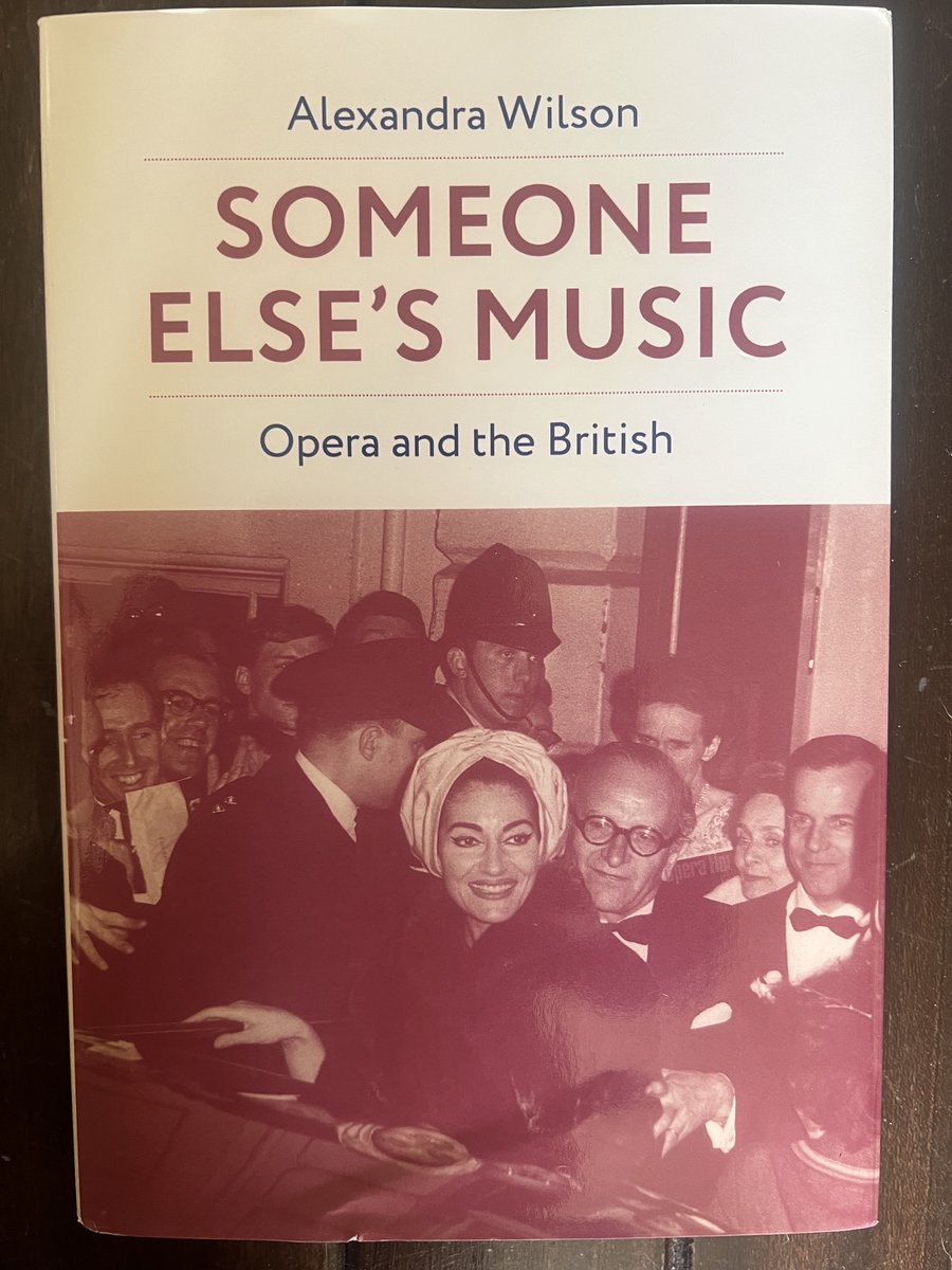 keithhann's tweet image. It's a real shame that OUP has apparently made this excellent book by @amwilson_opera effectively unobtainable, as it is an eminently readable and passionate fightback against the half-witted pigeonholing of opera as "elitist" and "irrelevant".