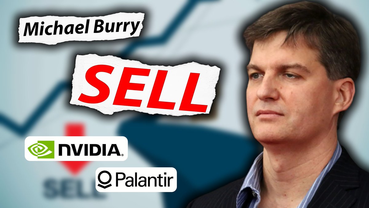 DeepFinanceCo's tweet photo. Michael Burry seems to have taken a short position in Nvidia and Palantir. Maybe. FInd out more here:  https://t.co/trqE0pA91A https://t.co/9XWEgpQ7Dd