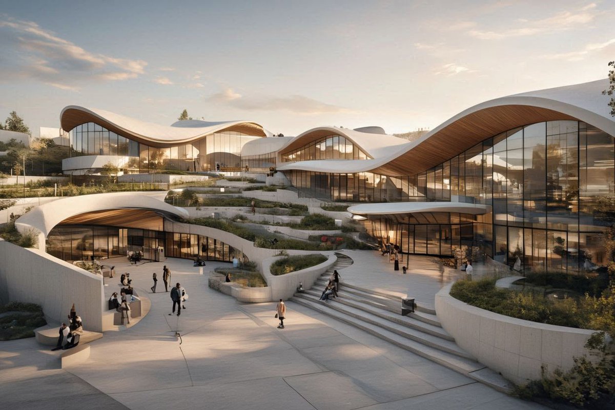 architectphd's tweet image. ИИ создает современную архитектуру здания за минуты: новая реальность строительства

В последние годы искусственный интеллект перестал быть частью фантастических фильмов и уверенно вошёл в профессиональные сферы. 
Стоит ли бояться архитекторам?
Нет. Нейросеть — это инструмент