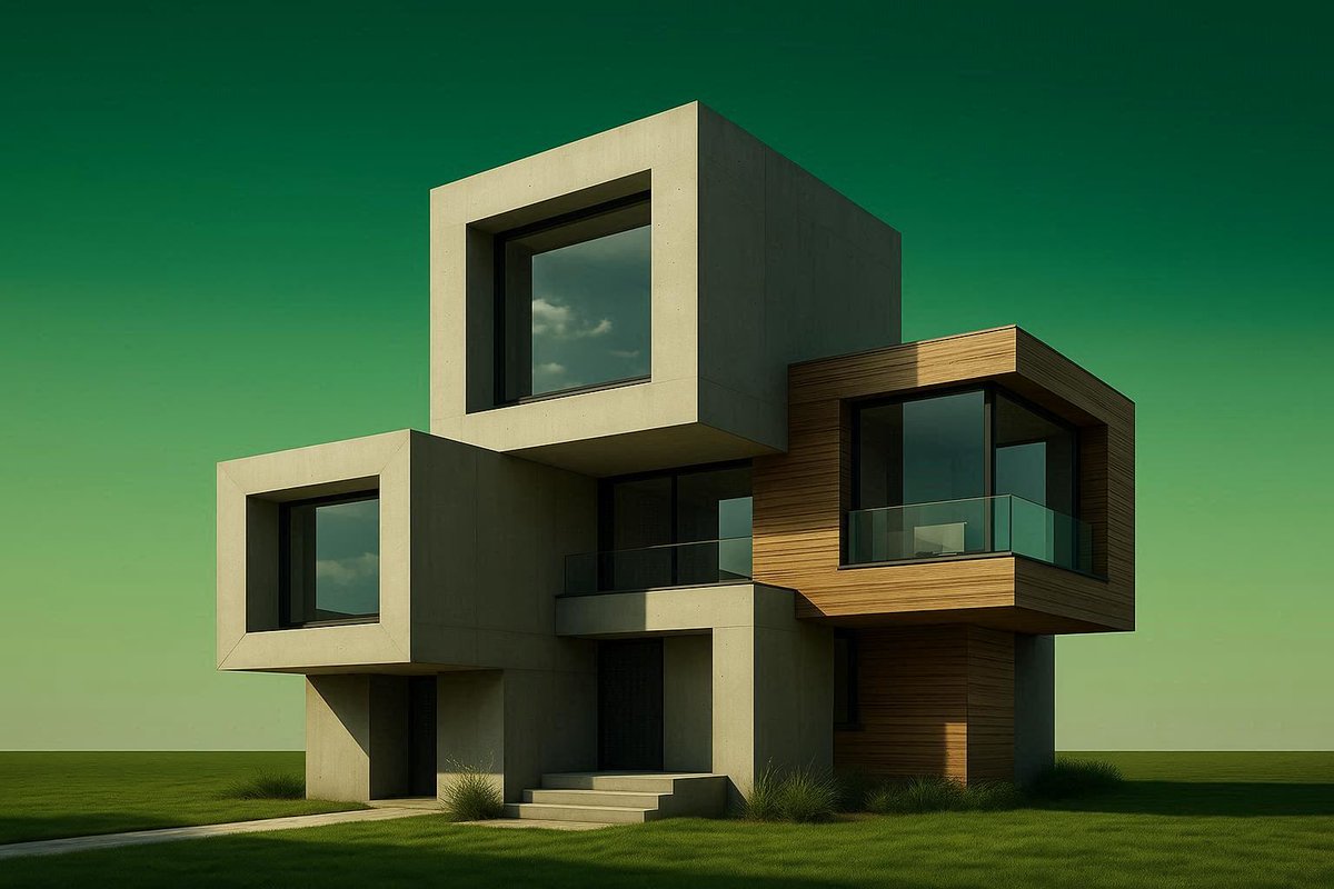 architectphd's tweet image. ИИ создает современную архитектуру здания за минуты: новая реальность строительства

В последние годы искусственный интеллект перестал быть частью фантастических фильмов и уверенно вошёл в профессиональные сферы. 
Стоит ли бояться архитекторам?
Нет. Нейросеть — это инструмент