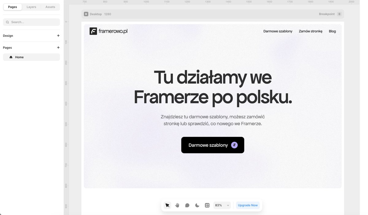 justyna_framer's tweet image. week 7 - 49/108 of the #FramerChallenge and I’m currently at $5940 out of $10800 goal.

I’ve been exploring an idea for @framer related platform for Polish audience, free templates, a way to order a site + blog. I even bought a domain so that might be serious 👀