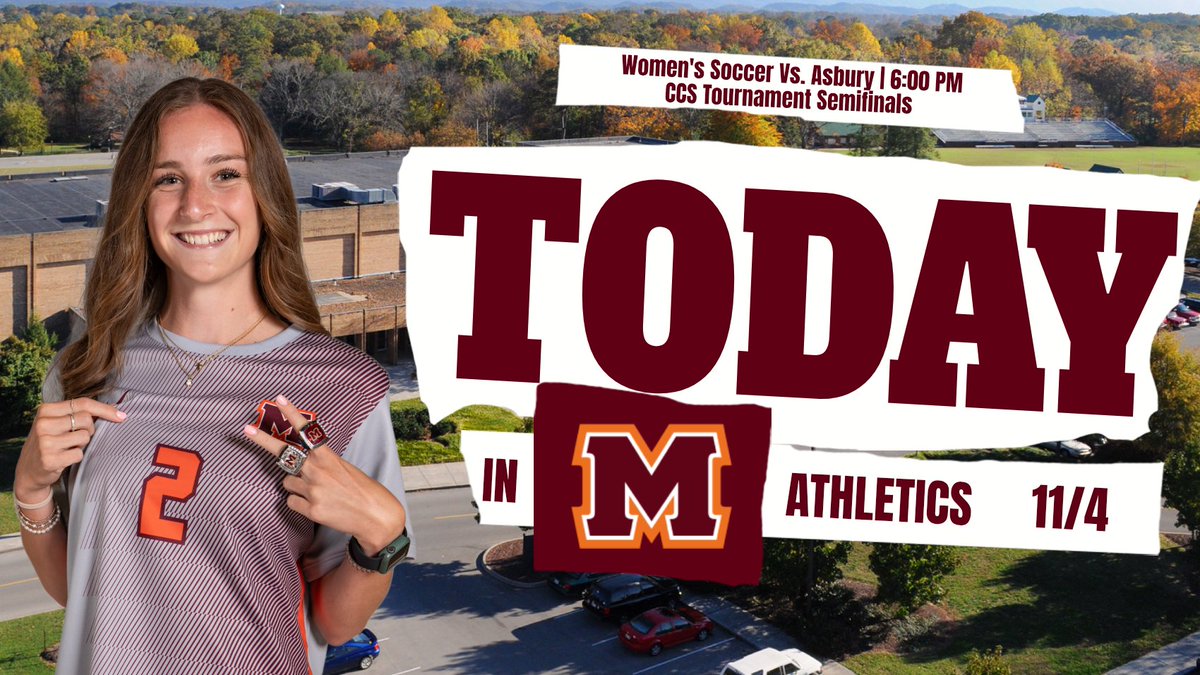 Today in Maryville Athletics

<a href="/mcscotswsoccer/">Maryville College Women's Soccer</a> with an opportunity to advance to the conference championship!

🔗tinyurl.com/ms8jdy4z