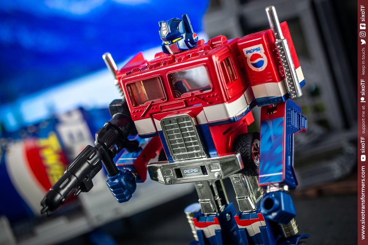 And this is why Optimus Prime is a Pepsi man