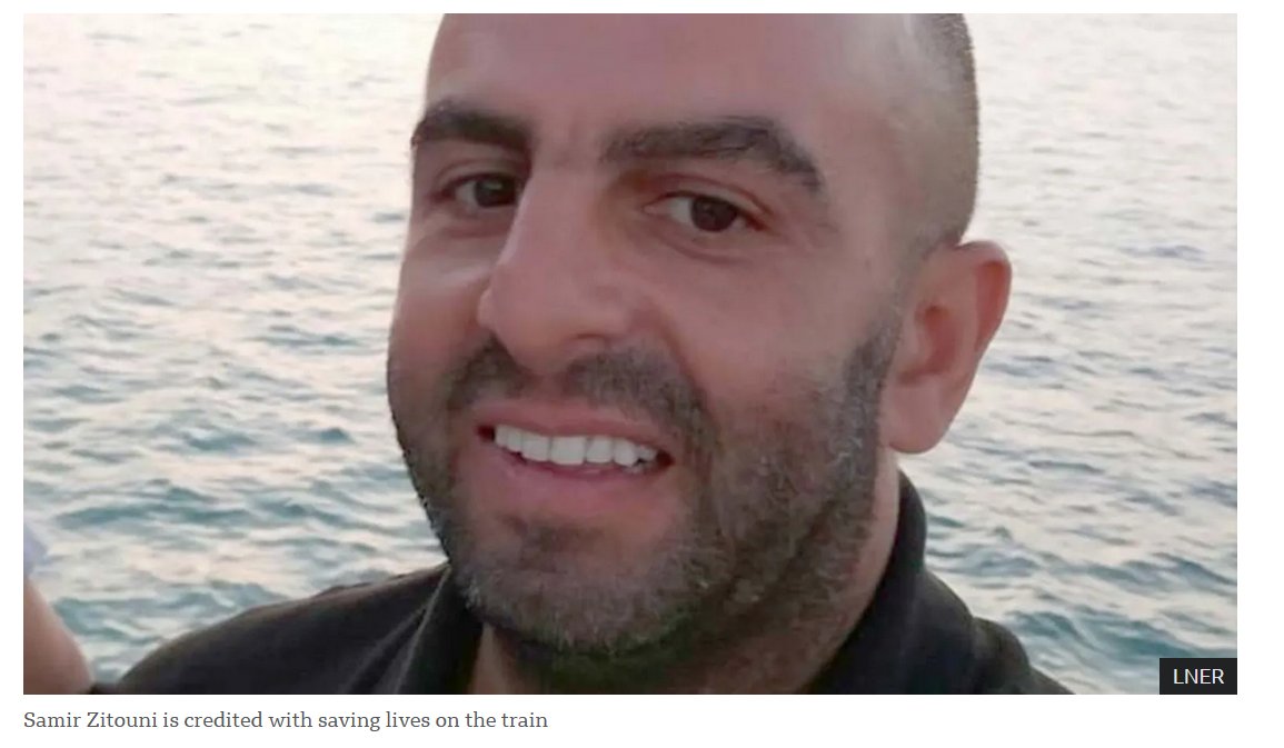 Brehon_is_Best's tweet image. Hang this in the Tommy Robinson fanboy/Irish ethno- fascist algorithm - (Samir Zitouni hero)  "A rail worker credited with saving multiple lives during a mass stabbing on a train has been named as Samir Zitouni." bbc.com/news/articles/…
