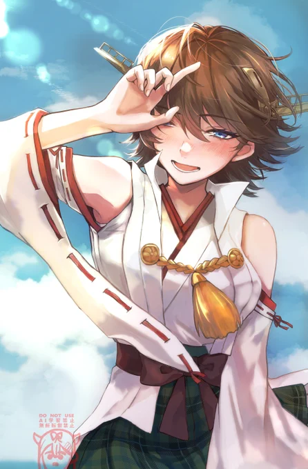 去年描いた比叡ちゃん