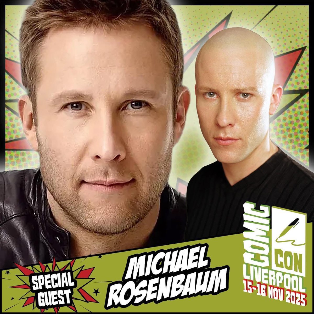michaelrosenbum's tweet photo. heading your way Liverpool ✈️ see ya soon 11/15-16 @comconliverpool 

https://t.co/7LbXV5iDq0 https://t.co/DsvKGaECZE