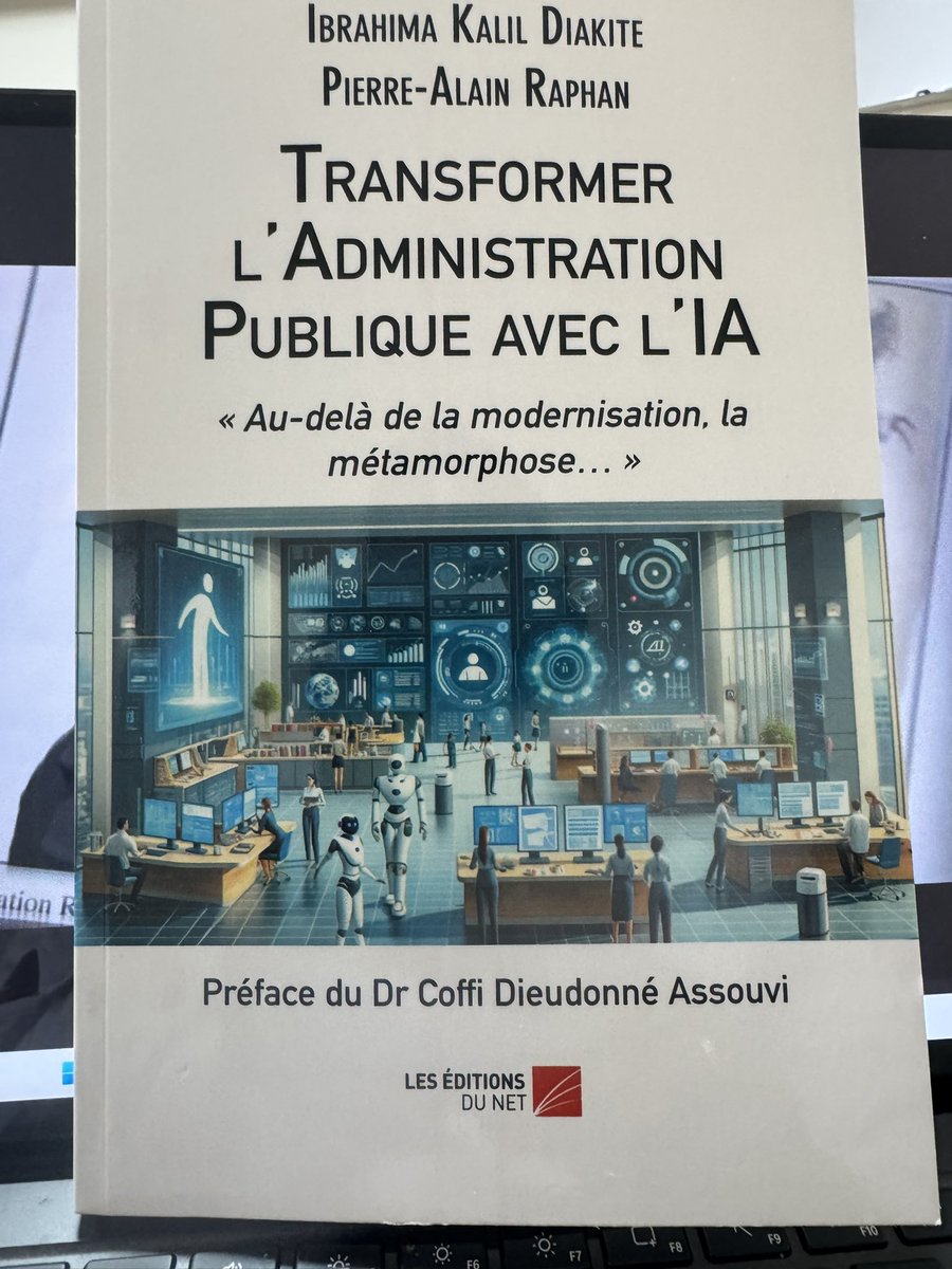 Gando444's tweet image. Je formule mes vœux que ce livre soit lu par les décideurs publics pour une administration moderne qui intègre  les meilleures pratiques de l’IA. 
Vous êtes cordialement invités à la dédicace de ce magnifique ouvrage le mardi 11 novembre 2025 à 16h au CFFP.🙏