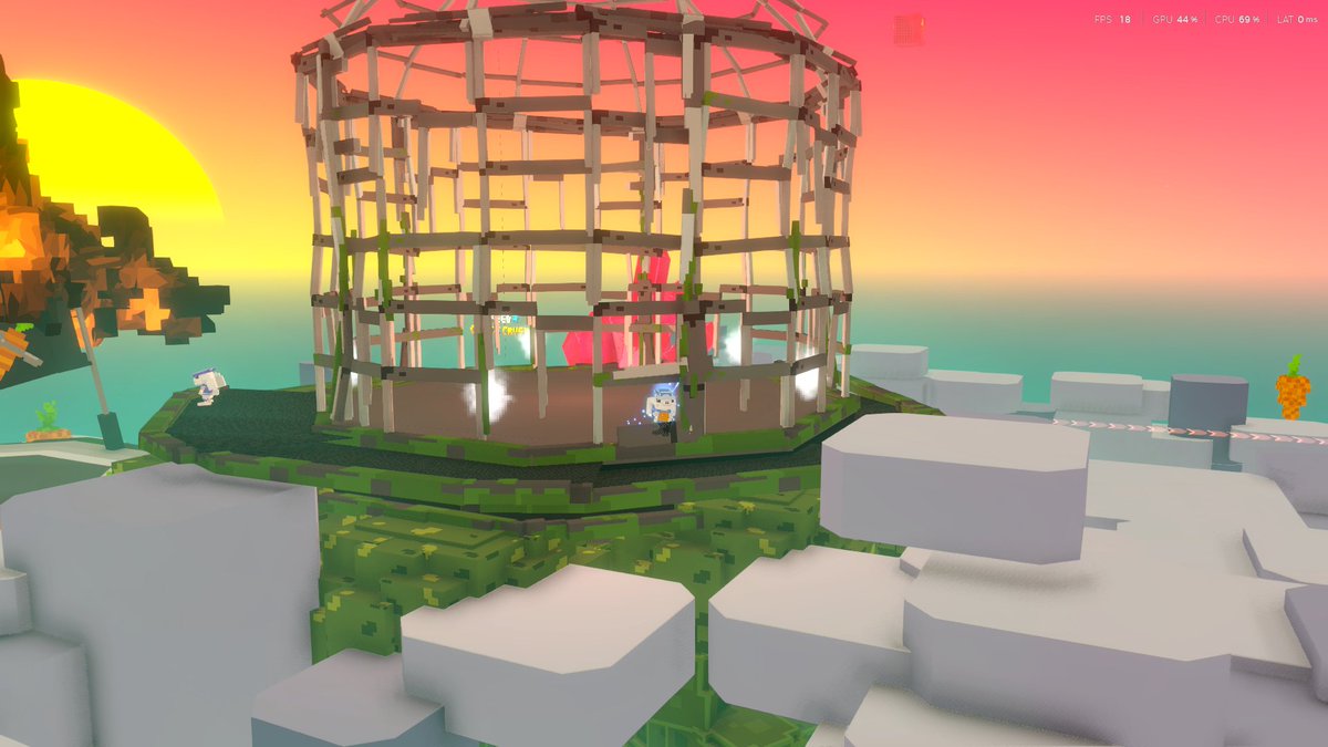 I'm not usually this CAGEY... get it??? <a href="/TheSandboxGame/">The Sandbox</a>  tsbga.me/TheSandbox