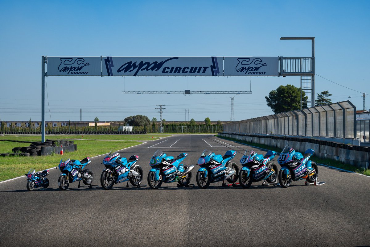 From Minibikes to the World Championship: here’s the MIR Racing Aspar Cup 

🇬🇧 📰 | teamaspar.com/en/moto-3/news… 

We complete the world's first comprehensive motorcycle project, through which we will continue our commitment to rider development together with <a href="/CircuitValencia/">Circuit Ricardo Tormo</a>.