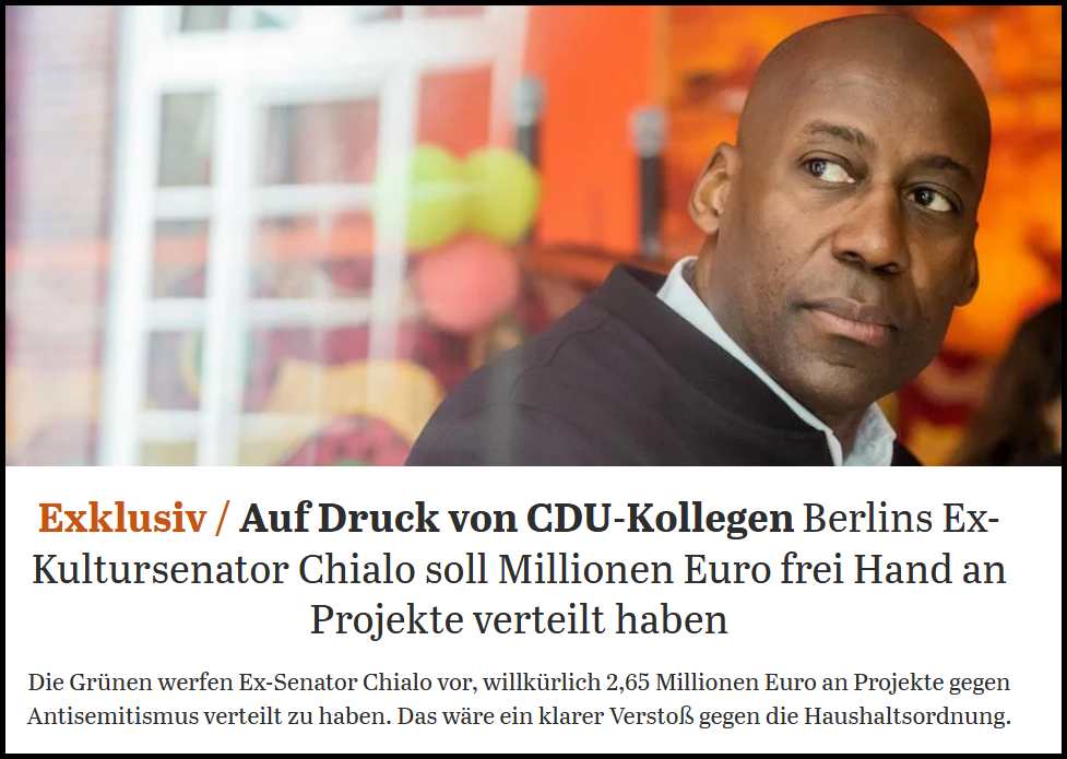 Von Kürzungen bedrohte Berliner Kulturprojekte jetzt bitte weghören. #Chialo #Berlin #CDU #unkürzbar
👉archive.ph/Ppcmo