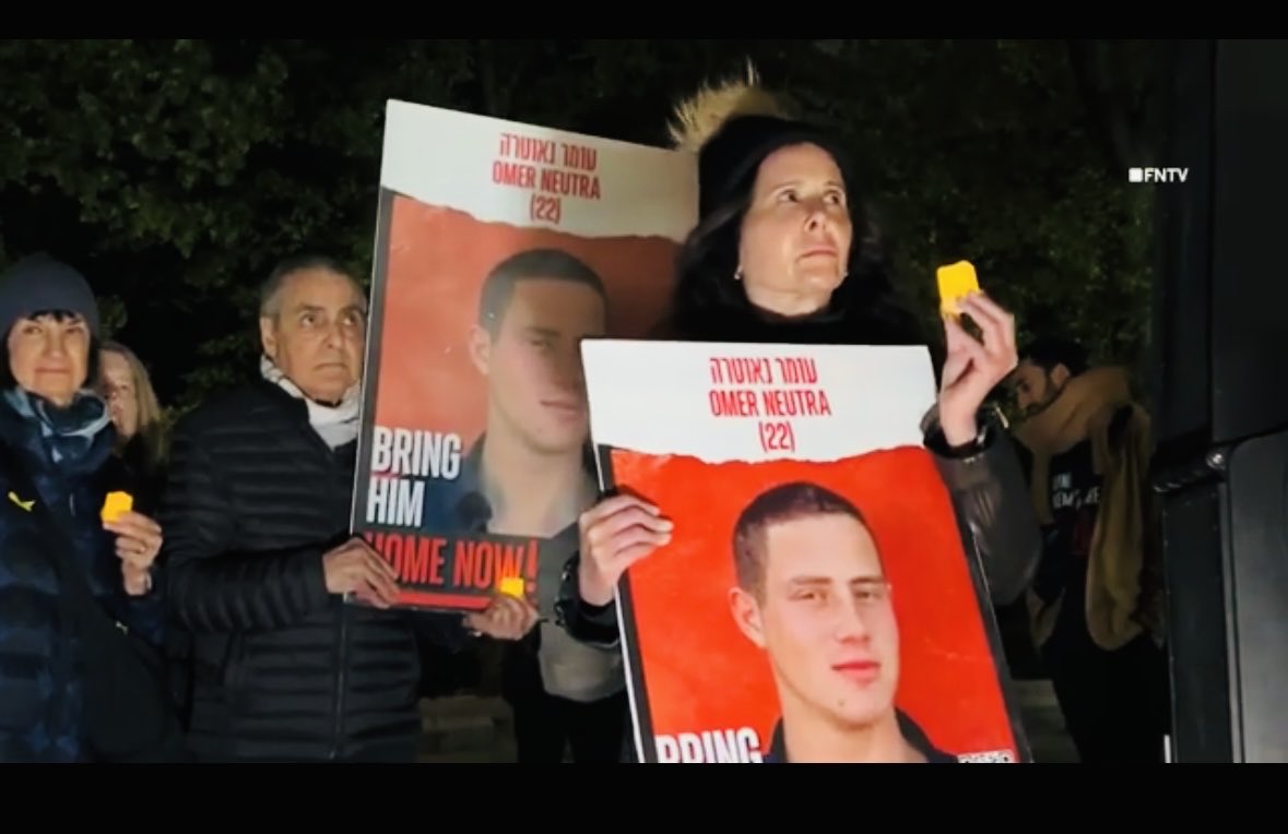 “Hundreds gathered at Columbus Circle to honor Captain Omer Neutra z”l, a NY native whose body was held by Hamas for 758 days, and to call for the return of the eight hostages still in Gaza.”
Israel National News.