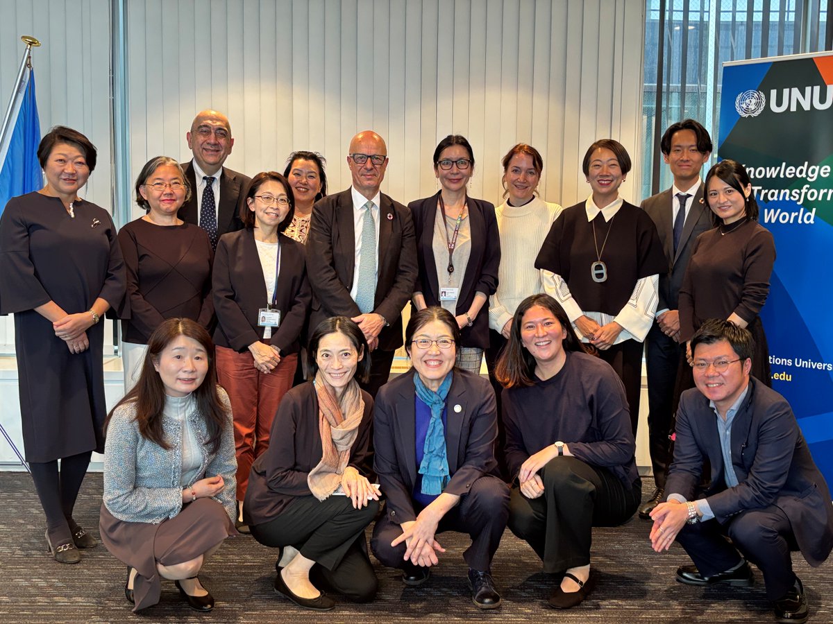 #Expo2025 では #国連パビリオン に約40.7万人が来場！
1日あたり平均2,211人が訪れ、来場者の 96% が「国連の印象が良くなった」と回答✨

世界中の人々が集い、対話し、共に未来を考える貴重な機会となりました。

📷マーヘル・ナセル国連事務次長補兼陳列区域代表率いる国連パビリオンチームと