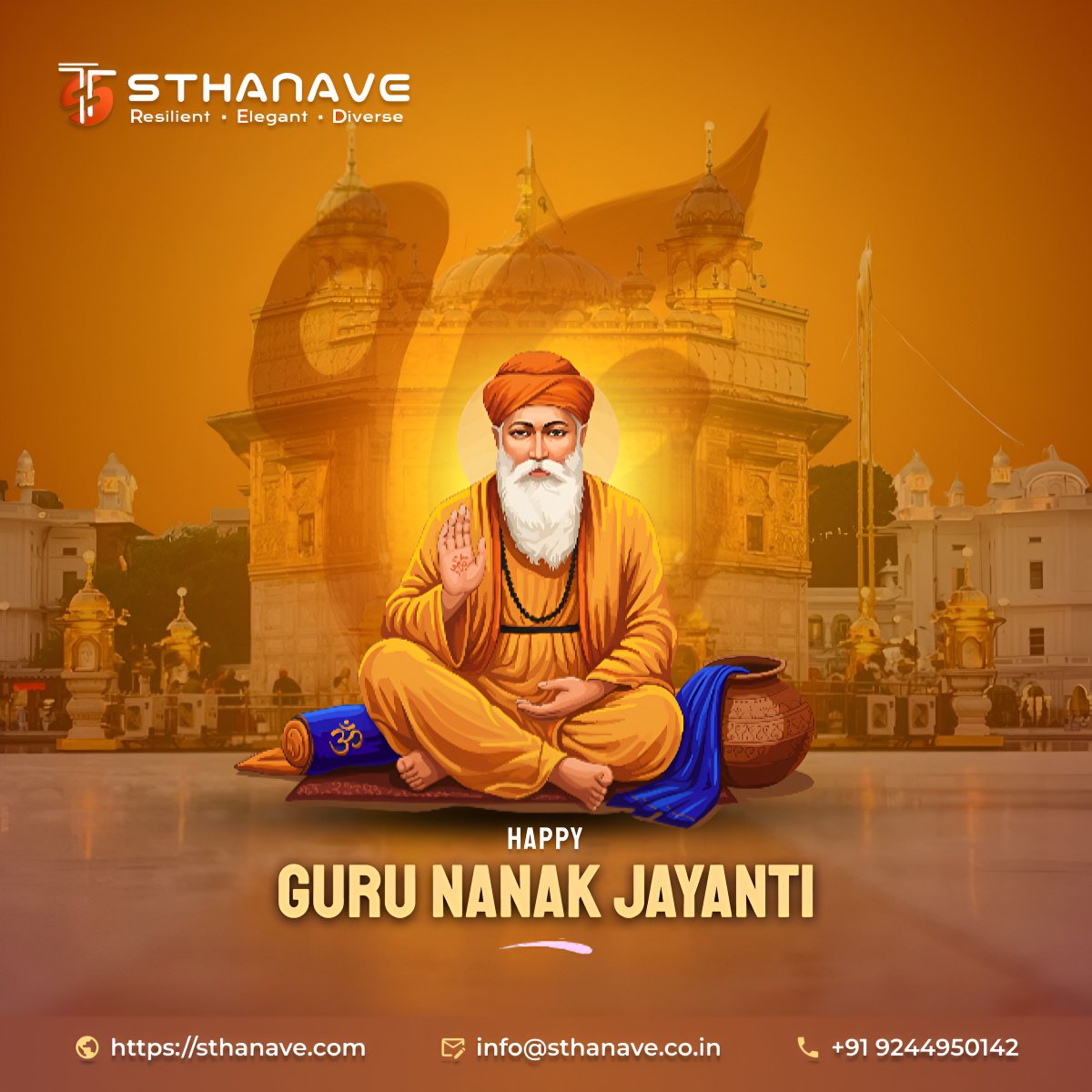 SthanaveTech's tweet image. Wishing everyone a blissful Guru Nanak Jayanti! 🌸 May Guru Nanak Dev Ji bless us all with peace, prosperity, and spiritual enlightenment. Let’s walk together on the path of truth and harmony. 🙏
#gurunanaknayanti #waheguru #gurunanakdevji #gurunanak #india #sthanavetechnologies