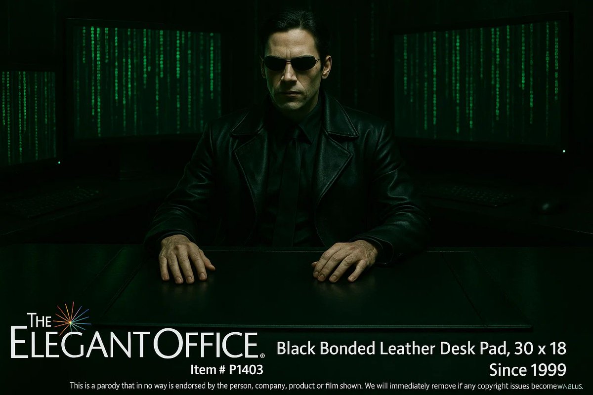 ElegantOffice's tweet image. Protect. Organize. Impress.
The 𝐁𝐥𝐚𝐜𝐤 𝐁𝐨𝐧𝐝𝐞𝐝 𝐋𝐞𝐚𝐭𝐡𝐞𝐫 𝐃𝐞𝐬𝐤 𝐏𝐚𝐝 (𝟑𝟎𝐱𝟏𝟖) is where durability meets design — all at an unbeatable price.

🖤 Shop now → theelegantoffice.com/products/black…

#TheElegantOffice #DeskEssentials #WorkspaceUpgrade #OfficeStyle