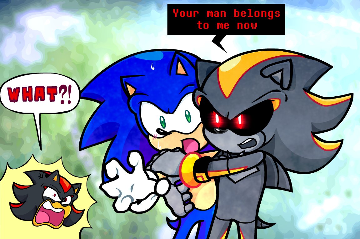 Justpassingby30's tweet photo. Don't you just hate when the grey and metallic version of you wants to steal your lover /j
#sonadow #shadowandroid https://t.co/5sAadPkYyt