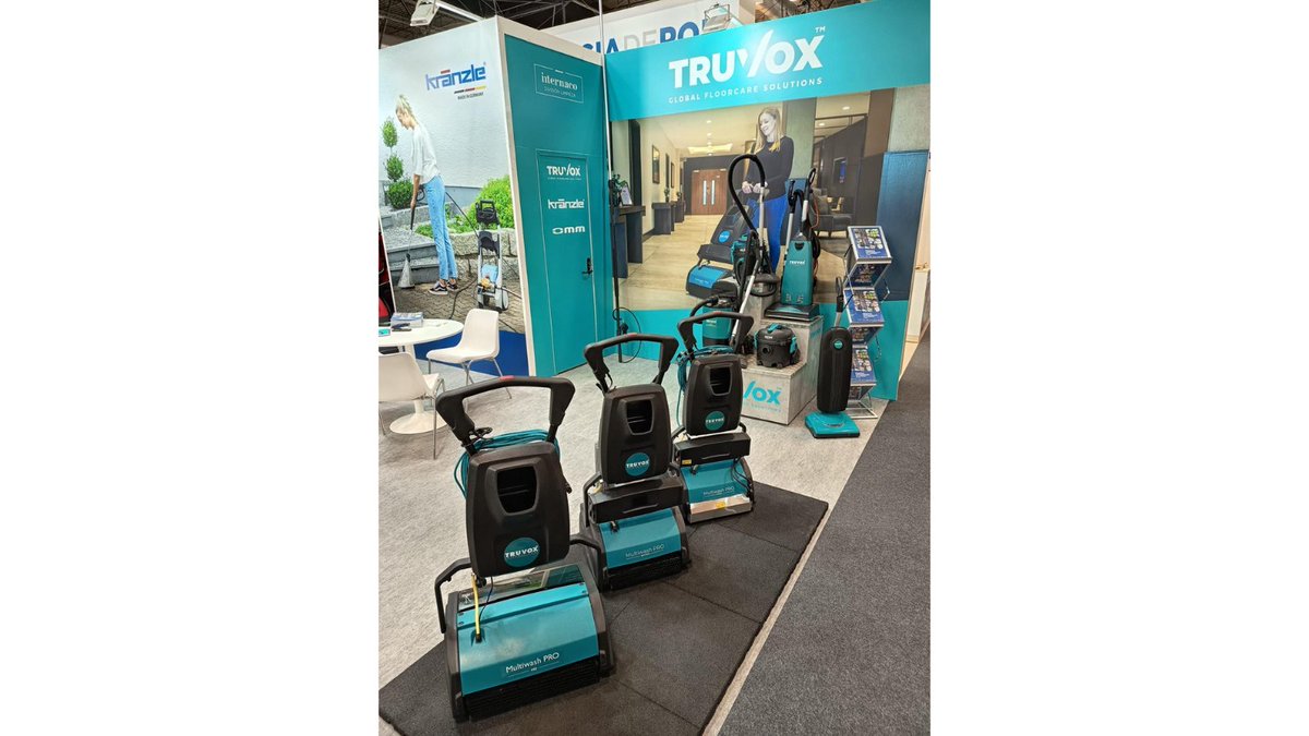 TruvoxInt's tweet image. Internaco is proudly representing Truvox at Hygienalia in Madrid this week! As Spain&apos;s leading Cleaning and Professional Hygiene Trade Show, it&apos;s set to be a busy few days. Wishing the team a fantastic event.

#hygienalia25 #truvox #internaco #floorcleaning