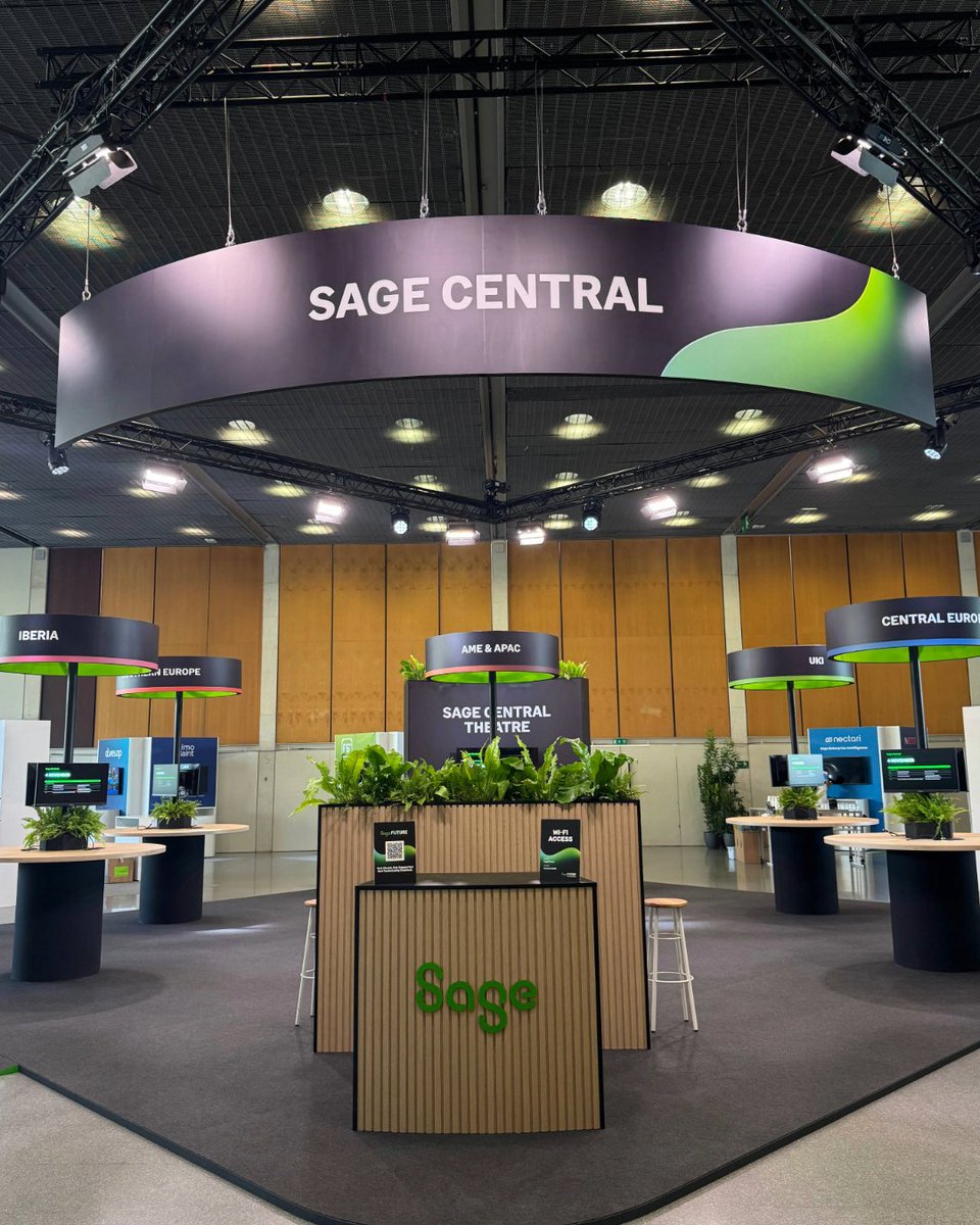 sageuk's tweet image. Sage Future for Partners is in full swing in Barcelona!✨ 

We&apos;re diving into three action-packed days full of innovation, collaboration and growth. Bringing our partner ecosystem together to shape what&apos;s next for #SMBs. 

Let&apos;s go! 🚀

#SagePartners