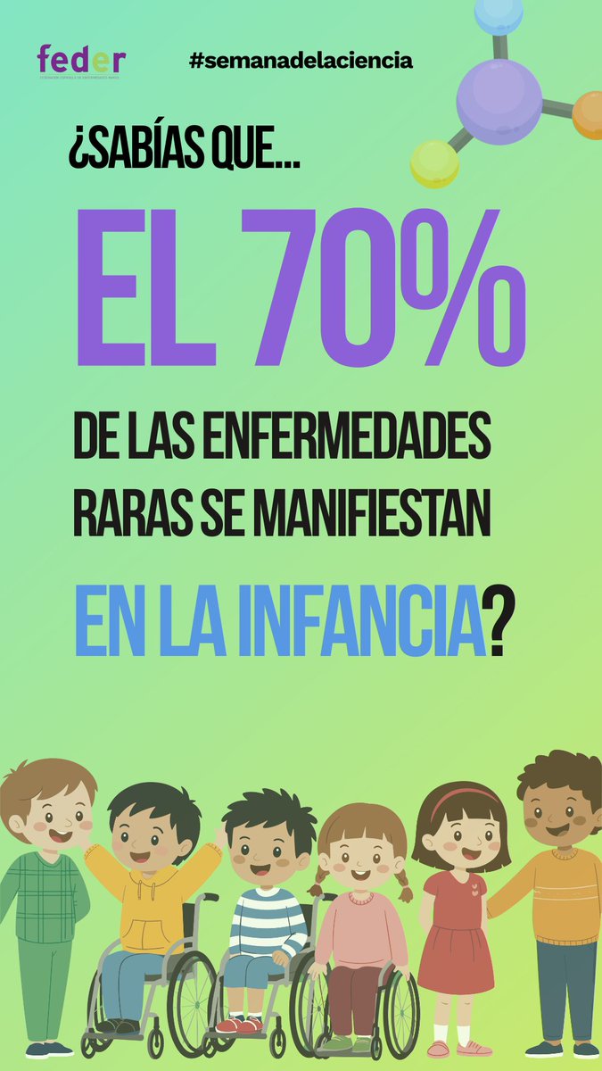 🍀Comienza una semana para cambiar el futuro. ¿Nos acompañas?

La equidad en ciencia es nuestra meta.
La investigación es la esperanza real para miles de familias.

¿Conoces algún niño con enfermedad rara? Cuéntanos tu experiencia.👇