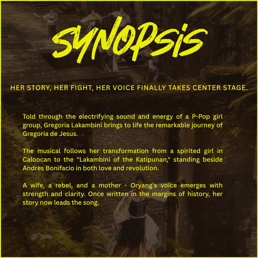 teatroppop's tweet photo. On TP's 39th season, Gregoria de Jesus takes center stage. 

Join us as Theater meets PPOP, this time for real. 

FOR TICKETS: 
🎟️DIRECT SELLING: https://t.co/STitQiEI9T
or 
🎟️TICKET2ME: https://t.co/SJBQXR2Jhm

#TeatroPPOP #TP39IGNITE 
#TanghalangPilipino #UtakPusoBayan https://t.co/LNu43IbTMV
