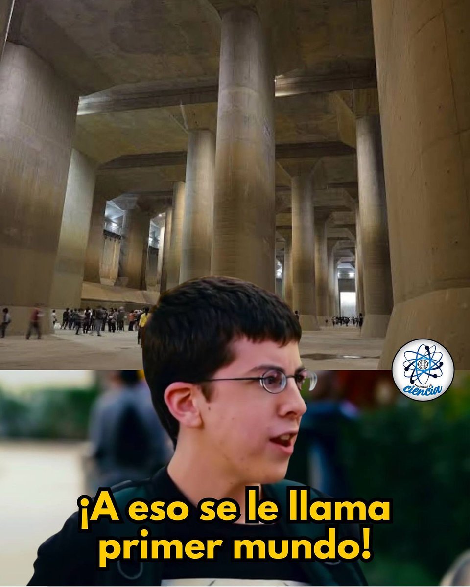 🌊🏙️ Bajo las calles de Tokio… existe una catedral que no está hecha para rezar, sino para salvar vidas.

A más de 50 metros bajo tierra se esconde el G-Cans, el mayor sistema de drenaje subterráneo del mundo. Gigantescas columnas de hormigón de 500 toneladas sostienen esta