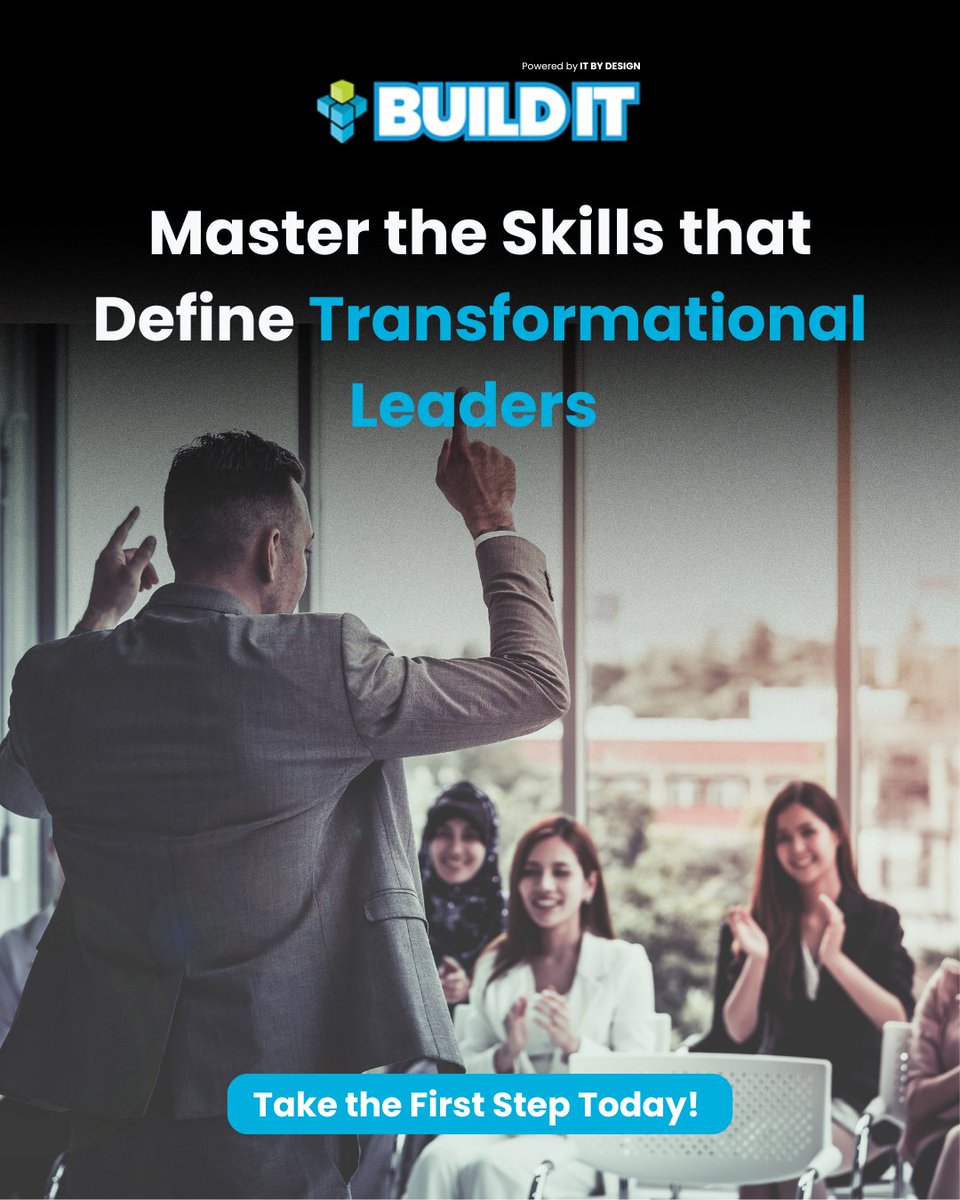 BuildIT_U's tweet image. Our Corporate Leadership Training helps managers lead with confidence, empathy &amp;amp; impact. Build resilience, strengthen communication &amp;amp; drive real results.

Enroll today: hubs.ly/Q03RrCfc0

#LeadershipDevelopment #TeamPerformance