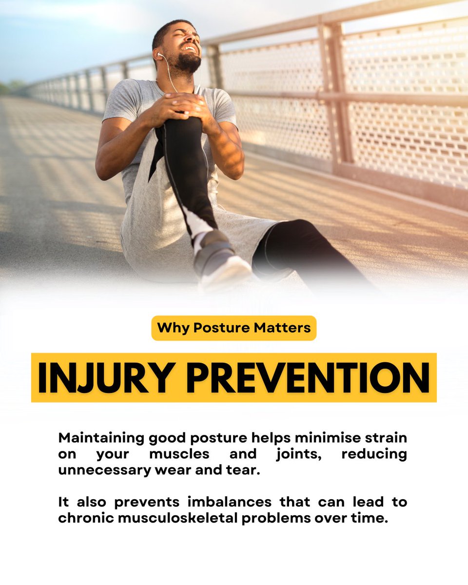 NutrimedH's tweet image. Injuries don’t just happen by accident — most build up from poor posture, weak support muscles, and daily strain.

Strengthen your alignment now, so your body stays resilient later.

Start your free 4-week posture challenge today 👇

#PostureChallenge #InjuryPrevention #NSHFIT…