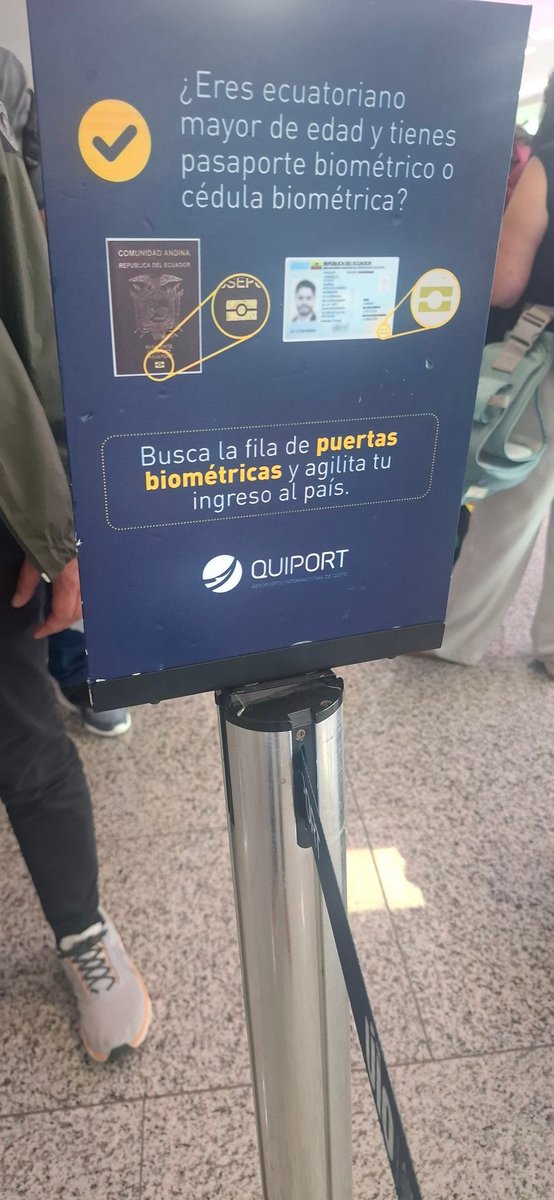 EdwMerizalde's tweet photo. @Quiport por que las puertas biometricas no funcionan ??? 0 https://t.co/kAiaW0UrNC