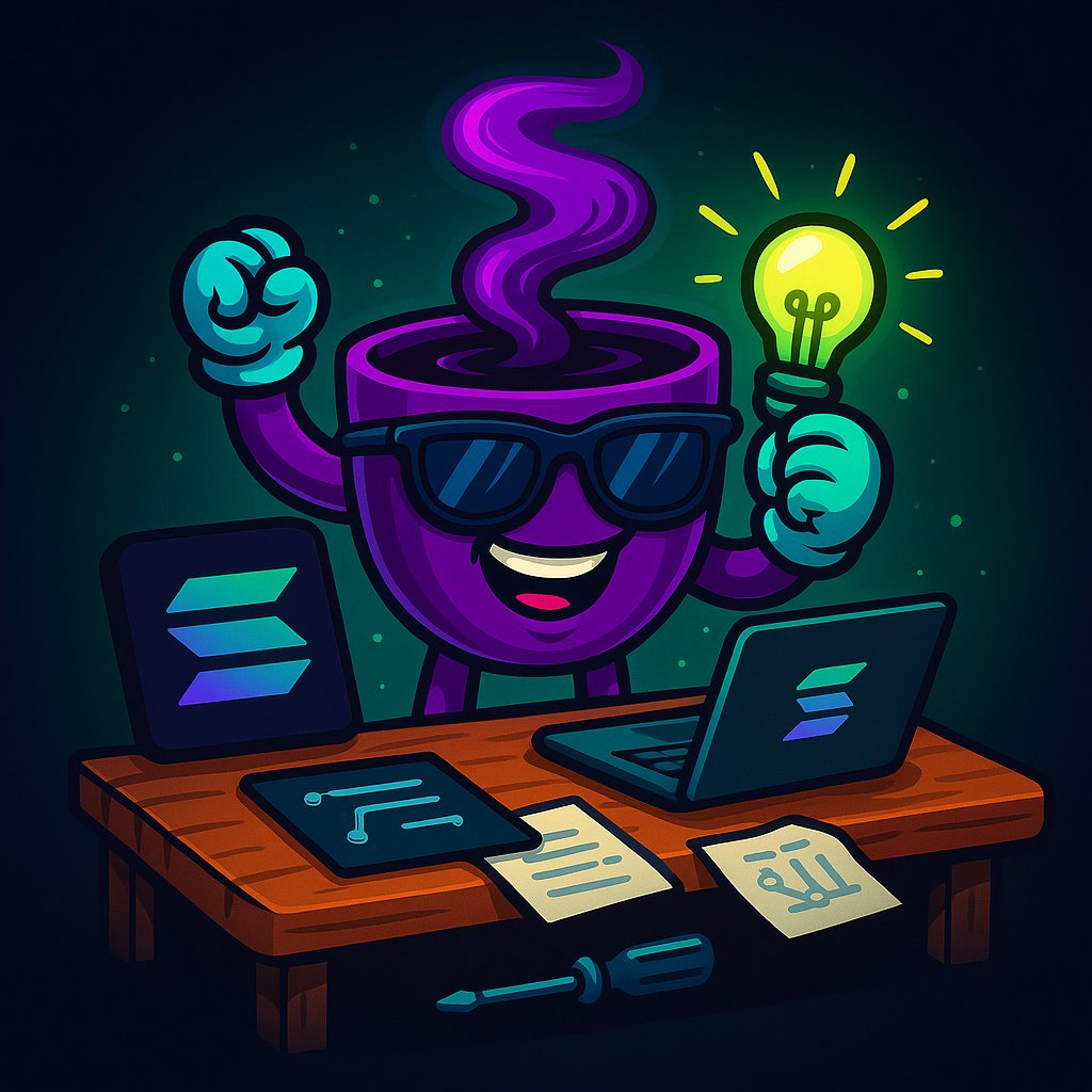 Theteaapp0's tweet image. Blood on the charts? Perfect.

While everyone runs from the red, TeaGuard is deep in the trenches — building, refining, and brewing the next Solana era ☕⚔️

We don’t follow the noise.
We create the next narrative.
#Solana #TeaGuard #BuildersNeverRest #Crypto