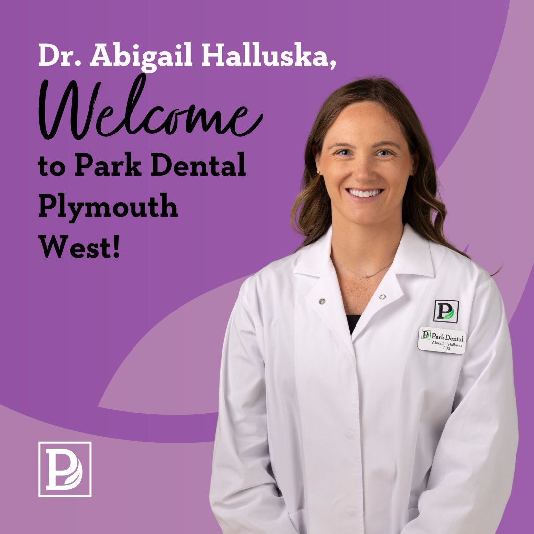 Park Dental is excited to welcome Dr. Abigail Halluska! Dr. Halluska is practicing at our Plymouth West location.

#newdoctor #welcometoparkdental