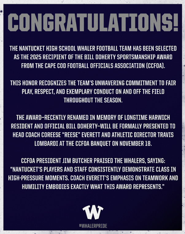 Nantucket Athletics tweet media