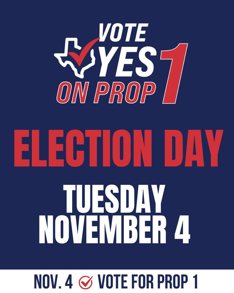 Vote FOR Prop 1 TODAY!
Prop 1 dedicates funding to expand job-training programs at Texas State Technical College.
A vote FOR Prop 1 is a vote for more skilled workers and MORE good-paying jobs for Texans! VoteForProp1.com
