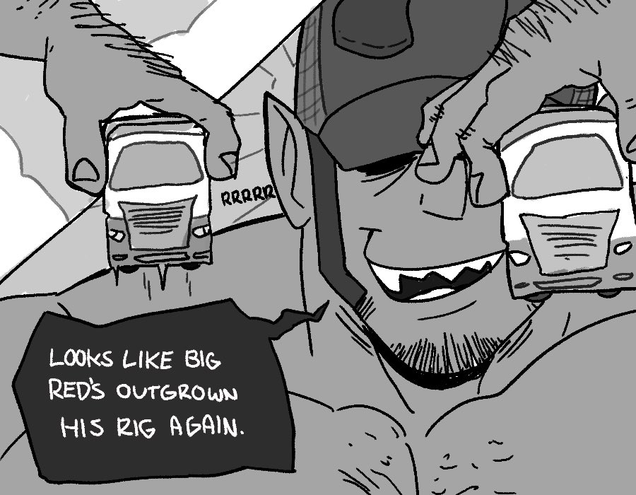 Demon trucker