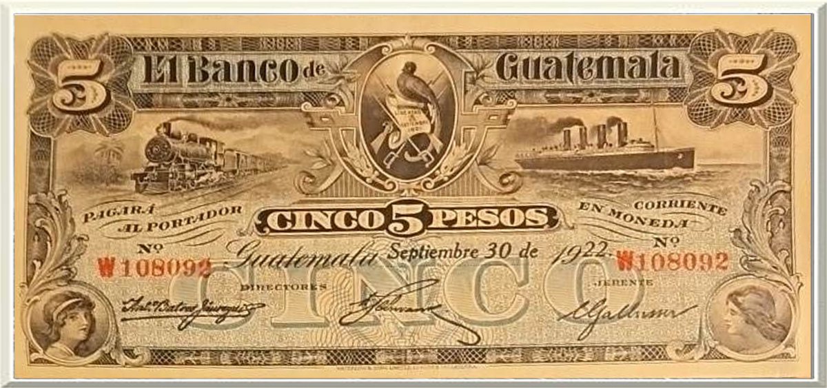 gero_perez's tweet photo. El Titanic en un billete de Guatemala?
(Artículo en inglés en la primera parte y en español en la segunda)
https://t.co/BGnPqc8b7y https://t.co/mgra7Wg5Ma