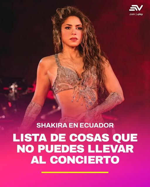 📌 #LoMásLeído 🎶 La organización del tour de #Shakira, en #Quito, refuerza la seguridad y establece estrictas normas para garantizar un ingreso ordenado y un show sin contratiempos. 📲 bit.ly/3L0A2wG