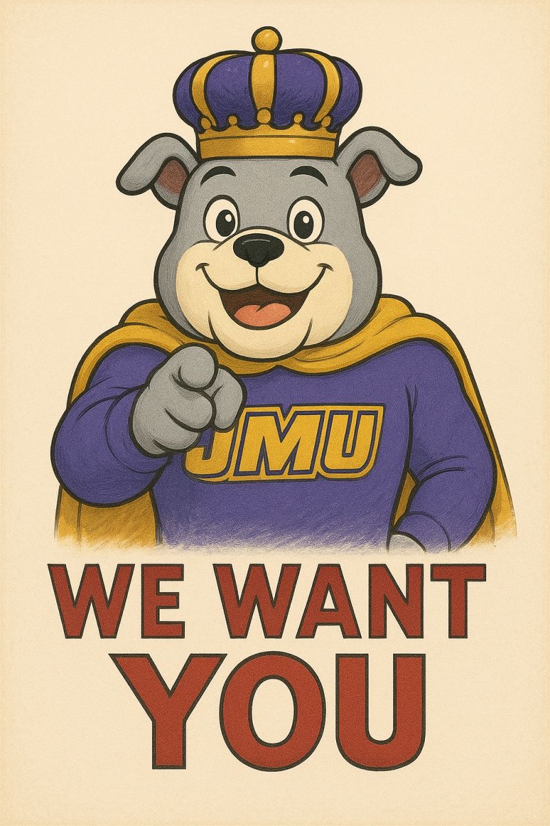 JMUFederalDukes's tweet photo. The JMU Federal Dukes need YOU! 
Call for volunteers: https://t.co/Dztt1lpQKj
JFD Big Ideas!: https://t.co/KEENg7RtBg https://t.co/Ac8wbg3xK0