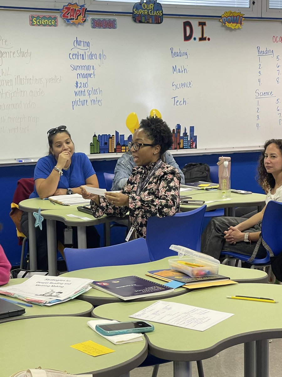 MDCPS_ELA's tweet image. ELA teachers from across the district participated in yesterday’s Strategies for Deeper Reading and Meaning Making professional learning session focused on easy to use strategies that help students move beyond surface level reading. @AcademicsMDCPS #YourBestChoiceMDCPS