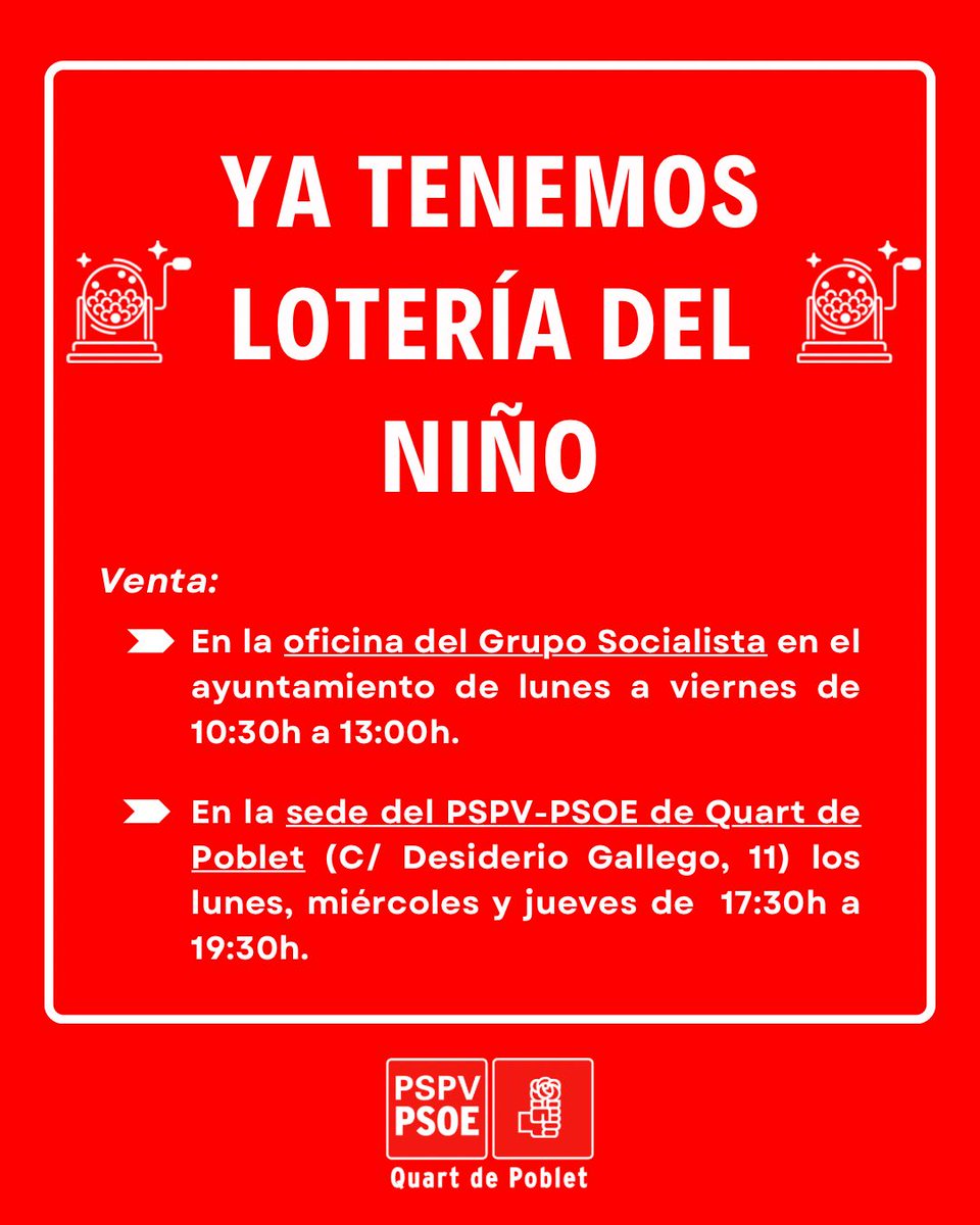 PSOE Quart de Poblet tweet media