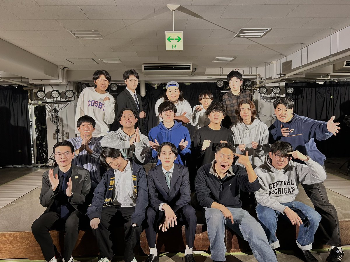 日本大学経商法落語研究会(お笑いサークル) tweet media
