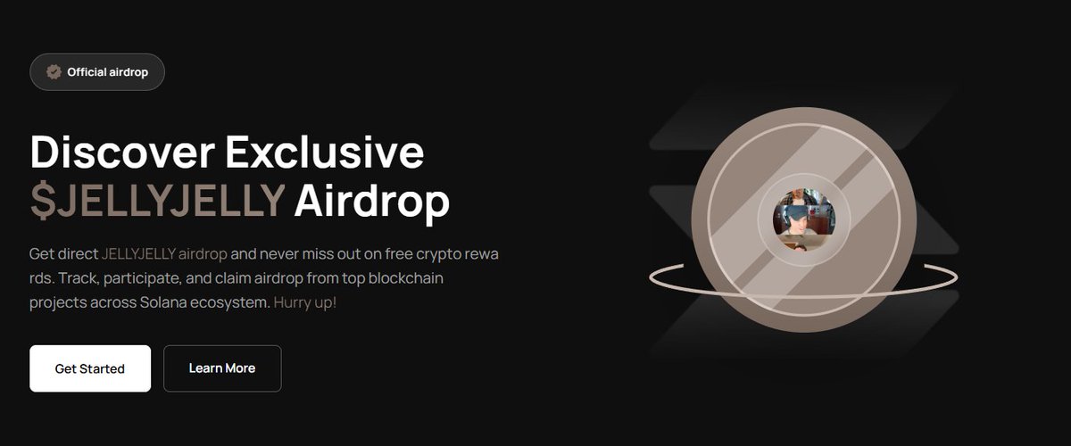 🍇 jellyjelly.solhq.cc

🥳 The $JELLYJELLY airdrop has just started!
Every verified holder is rewarded — the sweeter your stack, the bigger your prize 🍬
💰 Airdrop now live for early contributors &amp; community members.
Claim your jelly → jellyjelly.solhq.cc