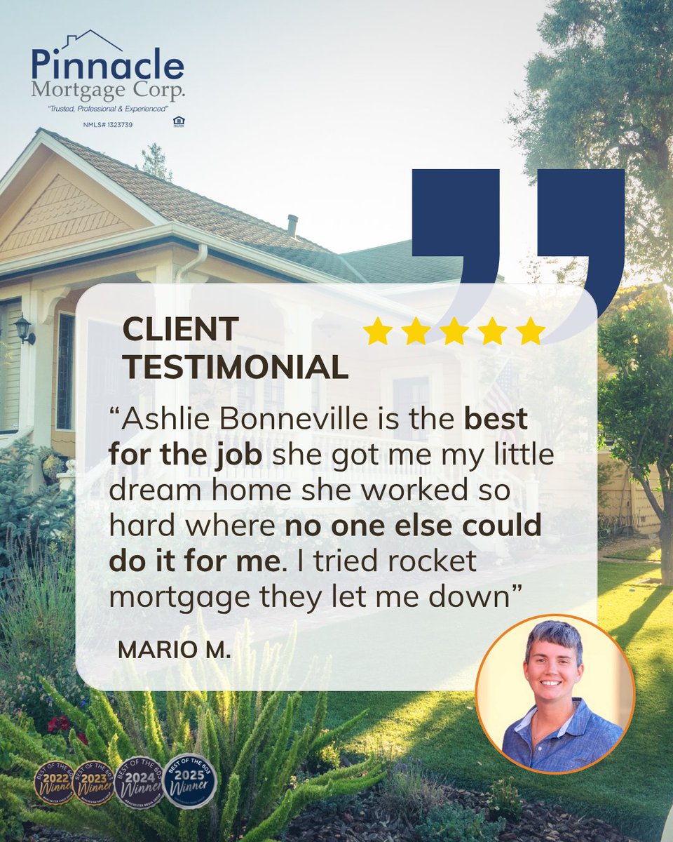 Pinnacle Mortgage Corp. NMLS# 1323739 tweet media
