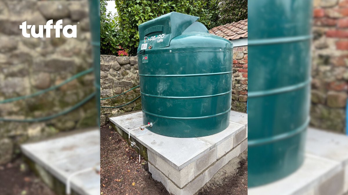 Delivered at 7:45am.
Installed the same day.

🔥 Another rapid FirePro® install by <a href="/a1tankservices/">A1 Tank Services Ltd</a> in North Yorkshire!

👉 ow.ly/wKzT50Xmkps

#TuffaTanks #FirePro #HeatingOil #InstallerNetwork #TuffaUK #HeatingOilTank