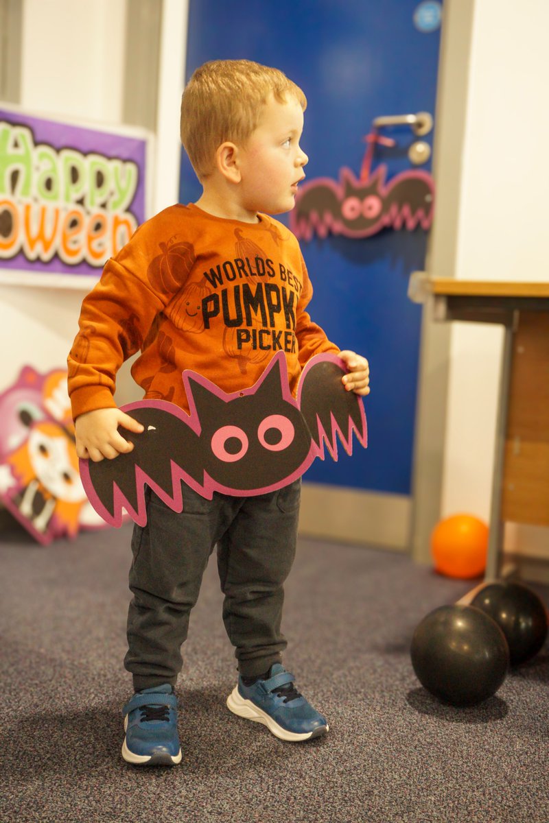 Darlingtonfe's tweet photo. No tricks – just treats! 🎃

Our Childcare Centre at Darlington College hosted a spooktacular Halloween-themed tea party last Friday! 👻

With delicious food, dancing, and some fantastic fancy dress, it was a brilliant way to end the week for our littlest learners. #Halloween https://t.co/ZmWQoQroBp