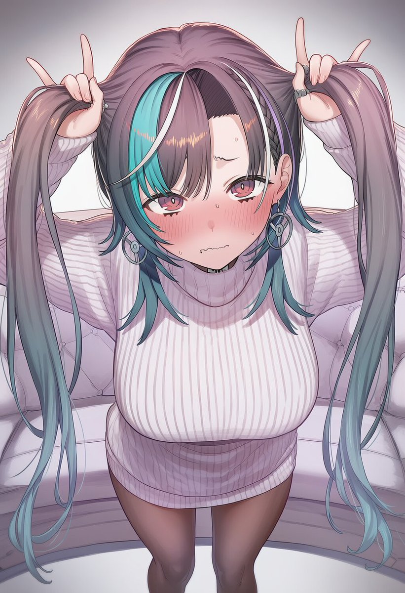 輪堂千速ちゃんにツインテールをお願いしてみた