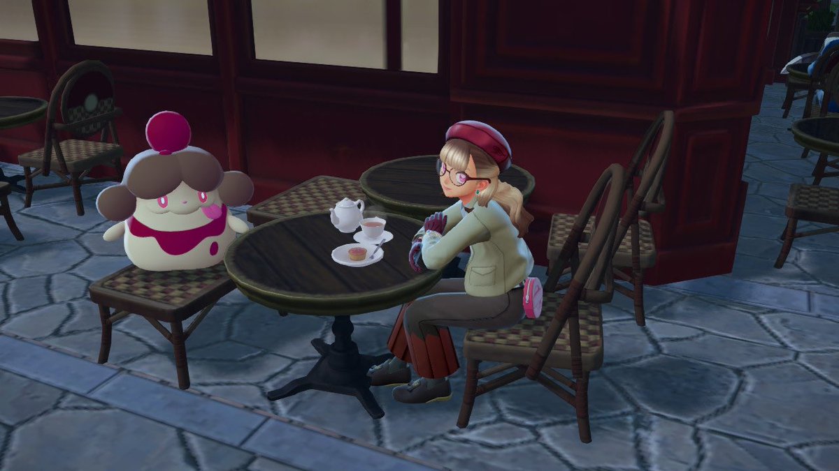 the secret moral of the story no one tells you about in pokémon is that you need to match with your partner all the time #LumioseOOTD