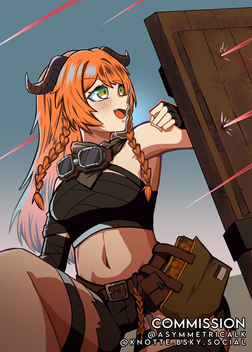 #Croissant from #Arknights is pretty neat i think <a href="/smnetzach/">Smnetzach</a>