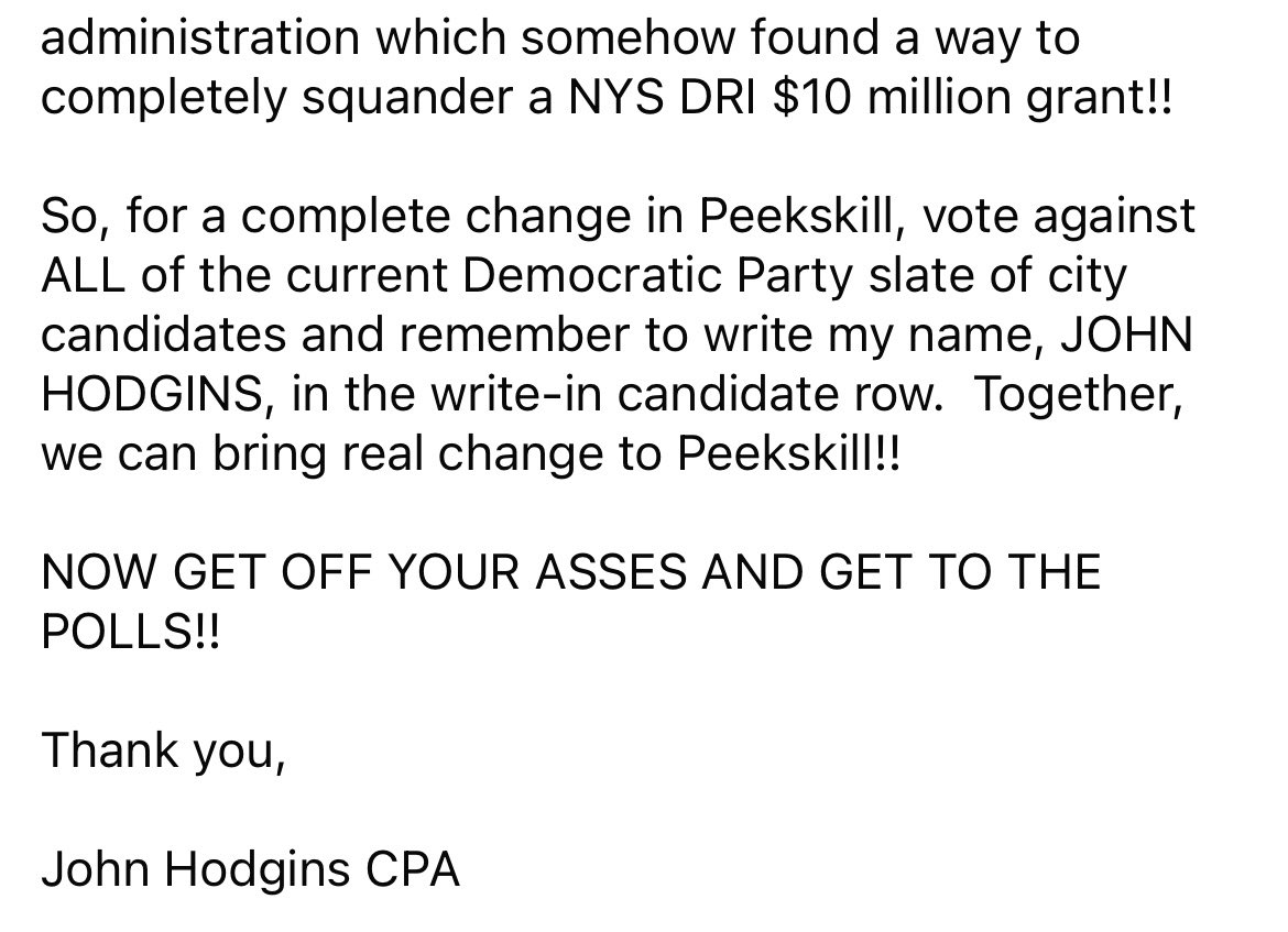 MaryAnn77882059's tweet image. #Peekskill #Election2025
#HudsonValley 

@JournalRiver 
@PatchTweet 
@examinerstone 
@lohud 
@LoHudOpinion 
@WSJ